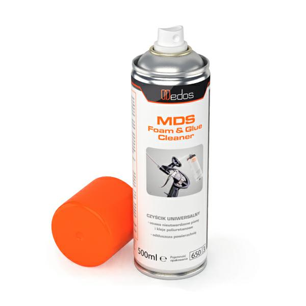 MDS Foam & Glue Cleaner 500ml Czyścik do Piany PU Kleju Pistoletów Odtłuszczacz